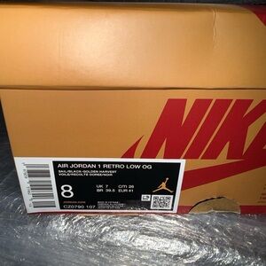 Nike Air Jordan 1 Low OG rookie of the year in Sail and Black